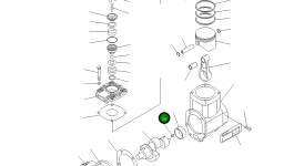 Пробка CU3038081 Komatsu