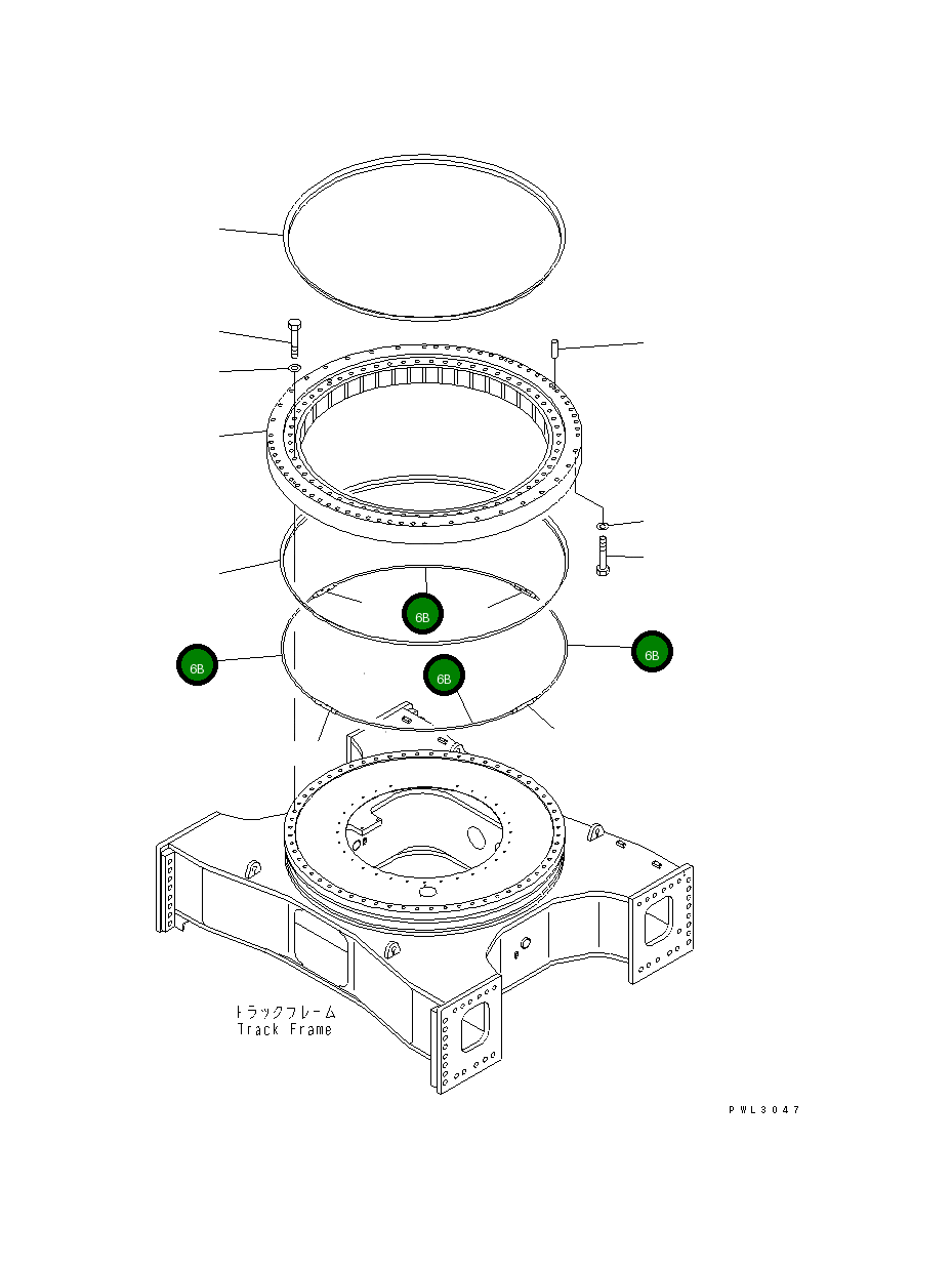 Провод 21T-25-67130 Komatsu