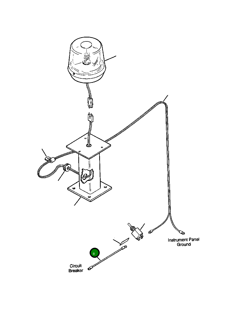 Провод ED 1 383 Komatsu