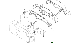 Прокладка 3F1040055 Komatsu