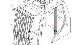 Проставка 21D-54-14660 Komatsu