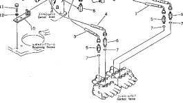 Шланг 20M-62-72221 Komatsu