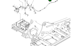 Провод 208-06-71850 Komatsu