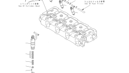 Распылитель YM129902-53000 Komatsu