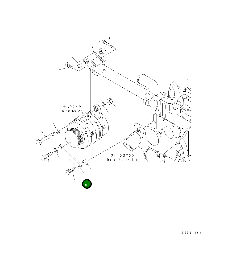 Пластина 6738-81-6210 Komatsu