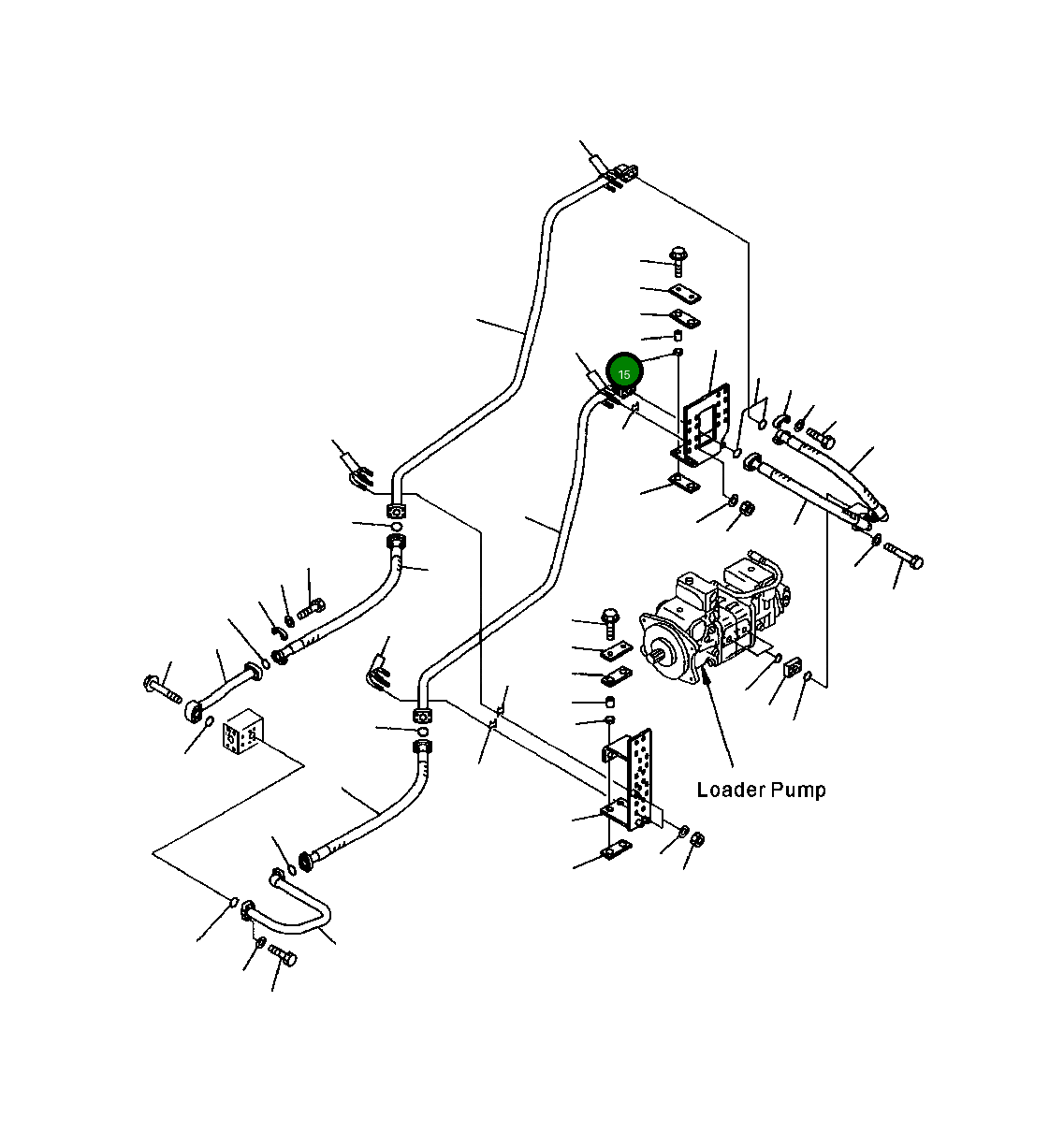 Проставка 428-62-14240 Komatsu