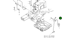 Стойка 20K-54-34120 Komatsu