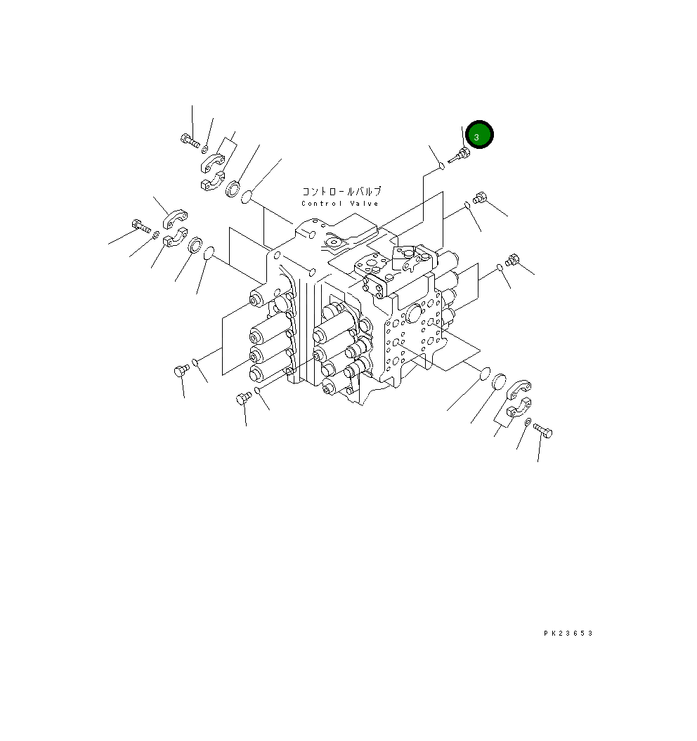 Пробка 8221-62-1680 Komatsu