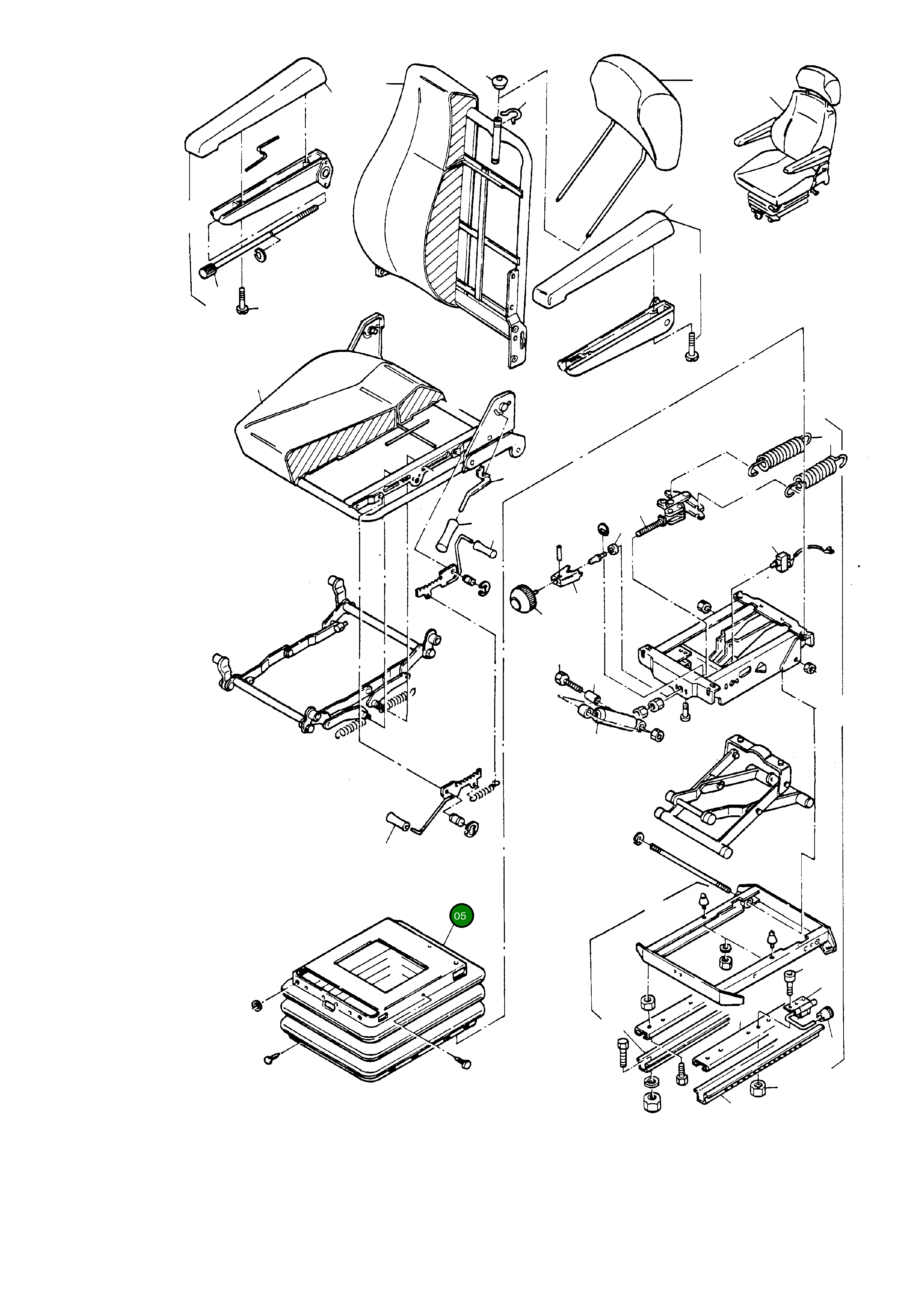 Сильфон в сборе 697 035 73 Komatsu