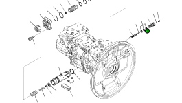 Пробка 708-2G-15222 Komatsu