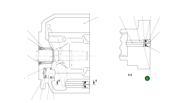 Регулировочная прокладка 2.114-01361 Komatsu
