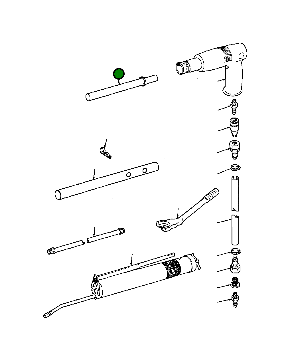 Пробойник 1266 500 H1 Komatsu