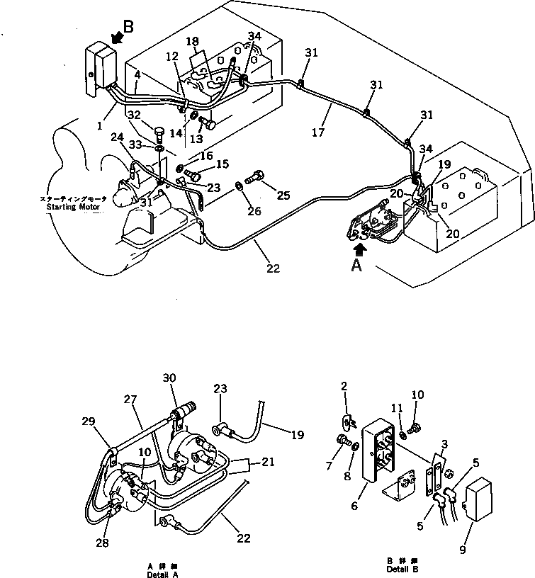 Провод 426-06-12951 Komatsu