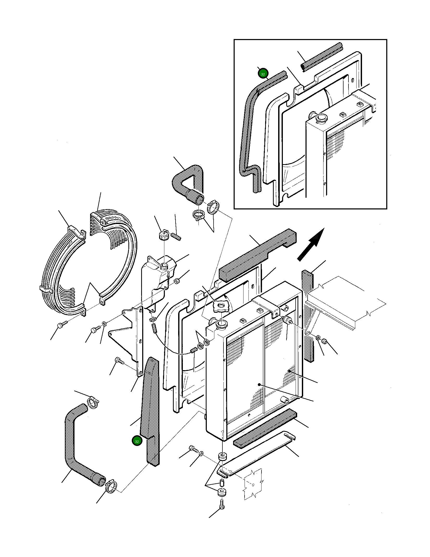 Прокладка 22E-03-11230 Komatsu