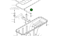 Распорка 6743-51-6121 Komatsu