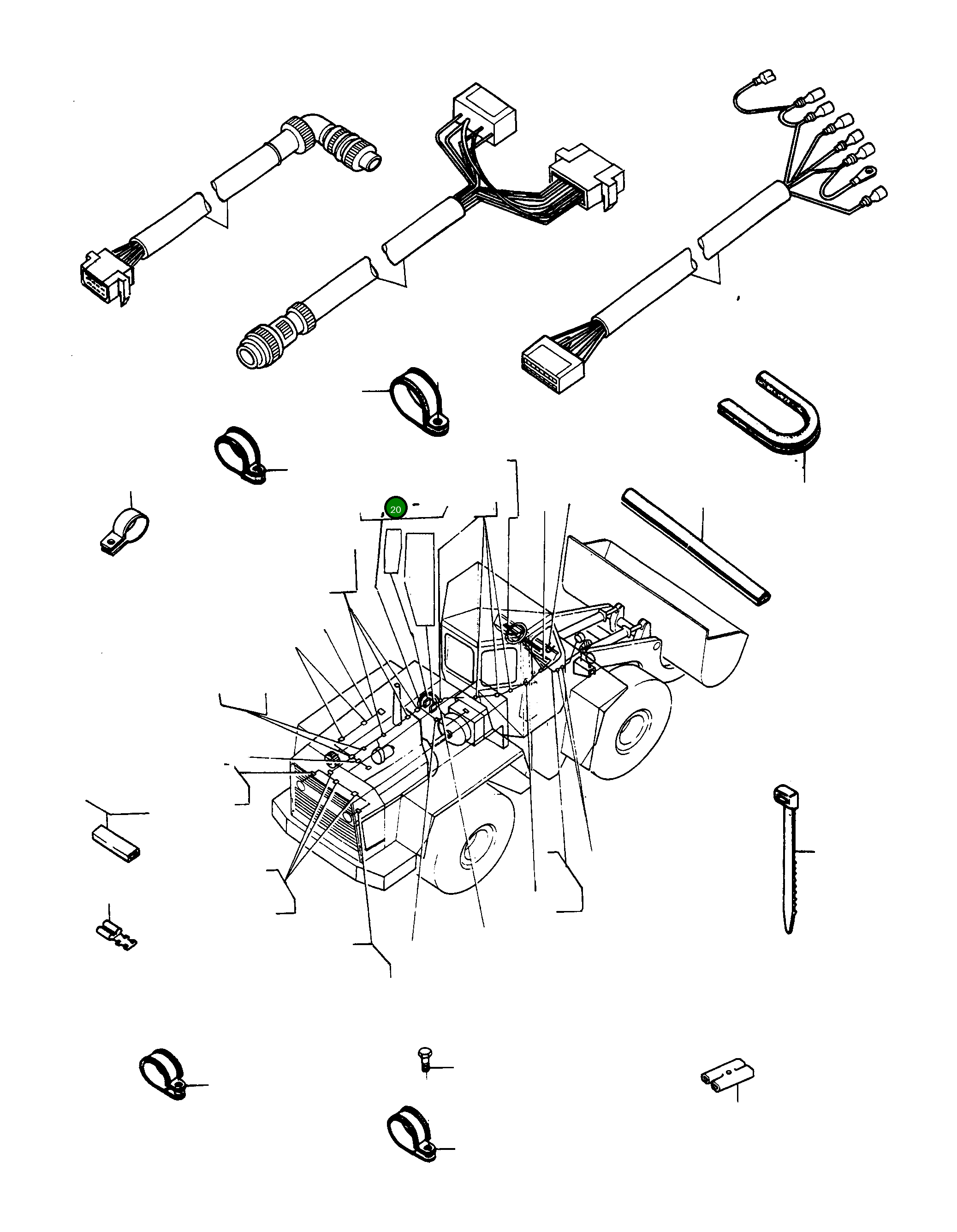 Провод 2937691M1 Komatsu