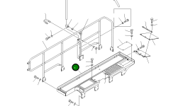 Палуба 8296-54-1371 Komatsu