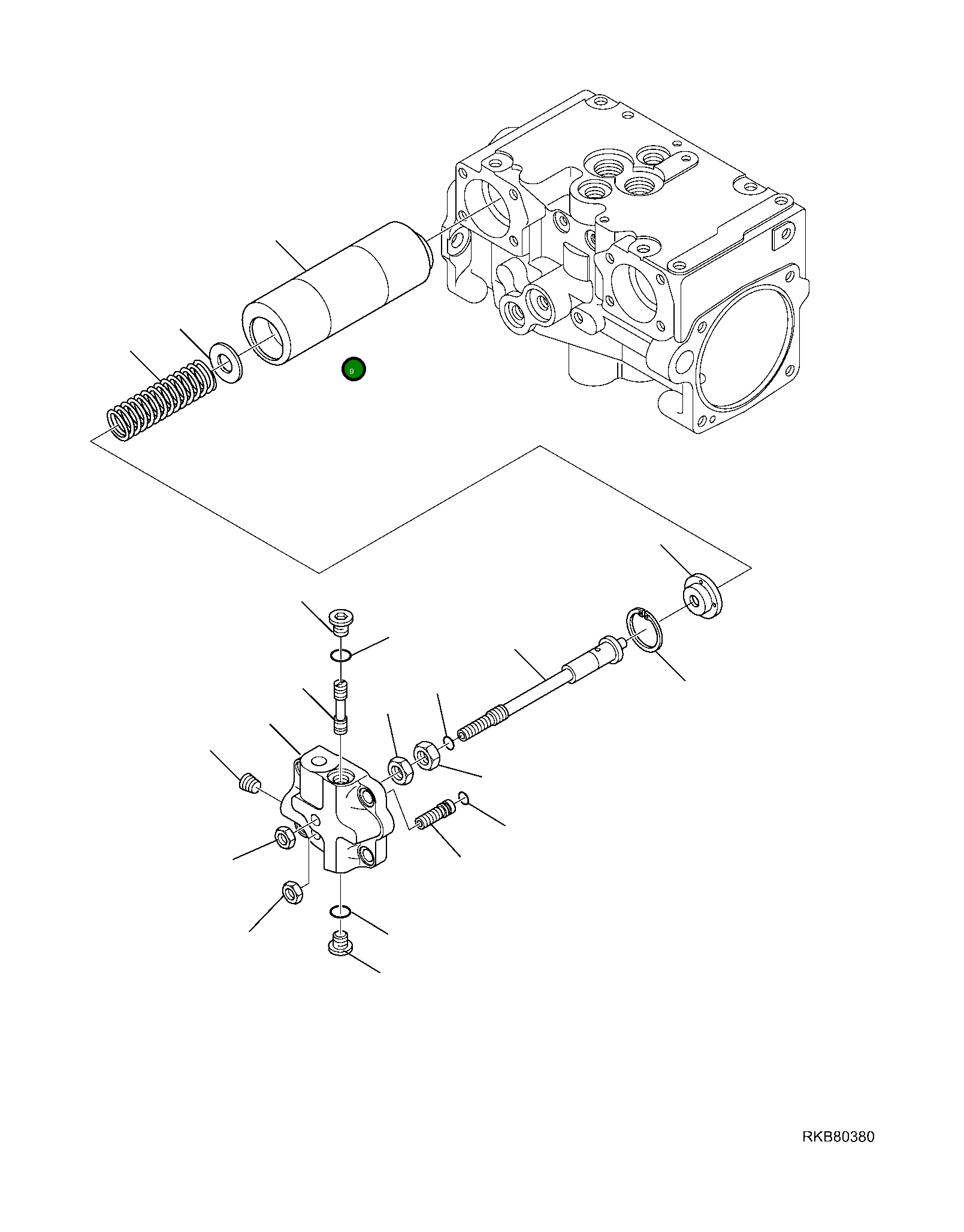 Поршень  720-2T-14110 Komatsu
