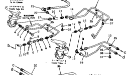 Трубка 427-35-11940 Komatsu