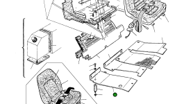 Панель, правая 333305076 Komatsu