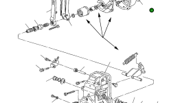 Прокладка YMX1543901300 Komatsu