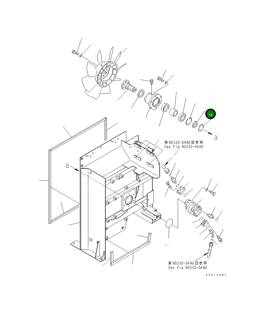 Проставка 209-03-12210 Komatsu