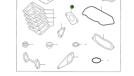 Прокладка 121520-01851 Komatsu