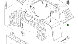 Прокладка 42U-54-11360 Komatsu