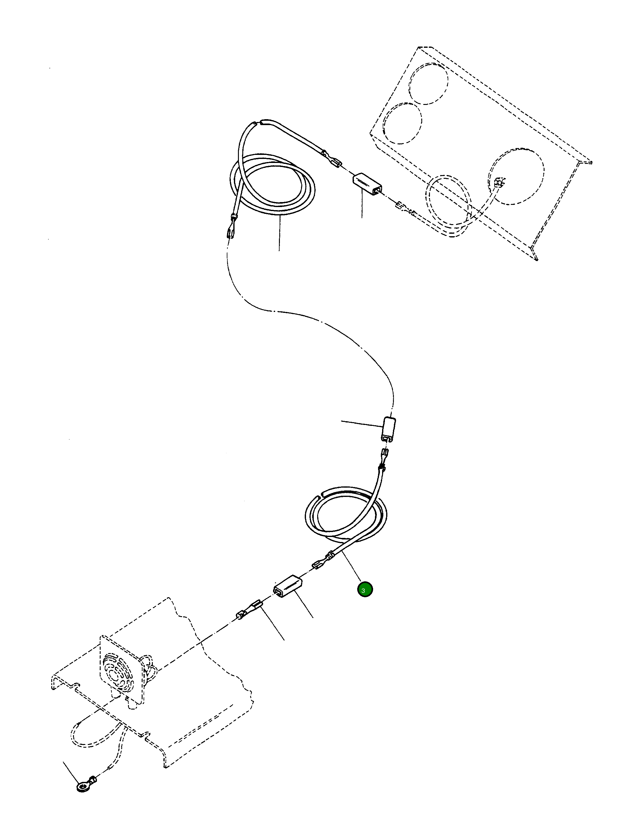 Провод 3071754M91 Komatsu