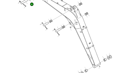Регулировочная прокладка DS7701439 Komatsu
