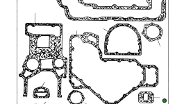 Прокладка P3685R008 Komatsu
