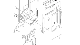 Стекло 421-926-2440 Komatsu