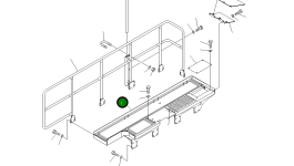 Палуба 8296-54-1370 Komatsu