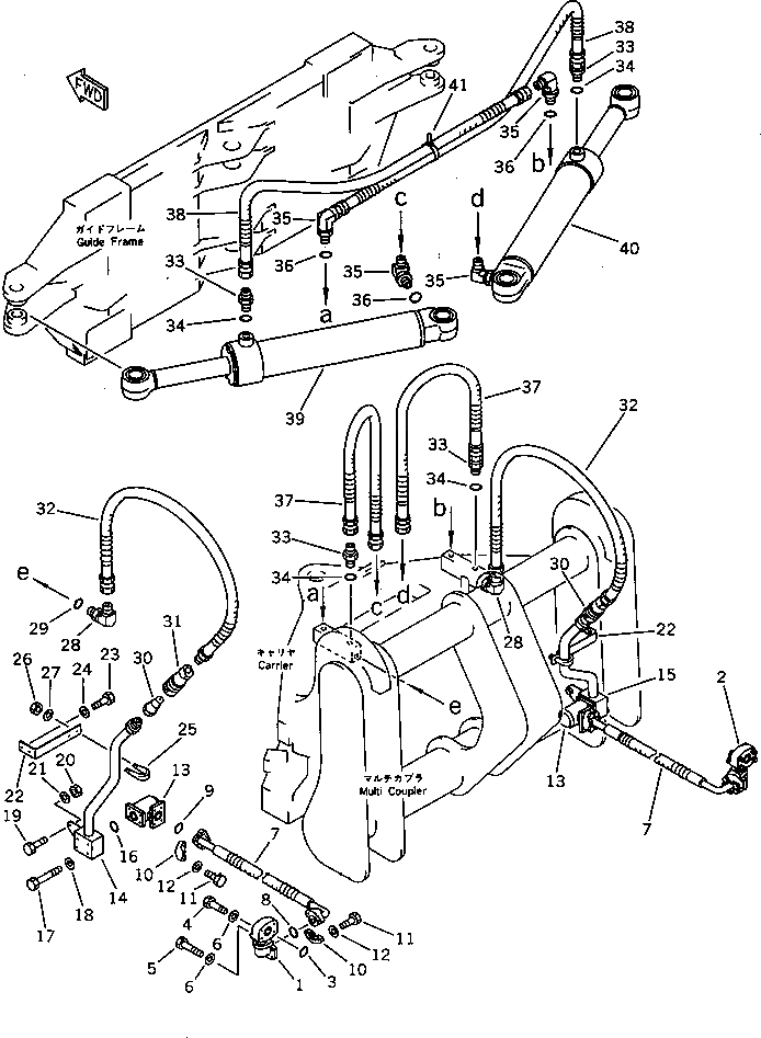 Шланг 423-918-1220 Komatsu