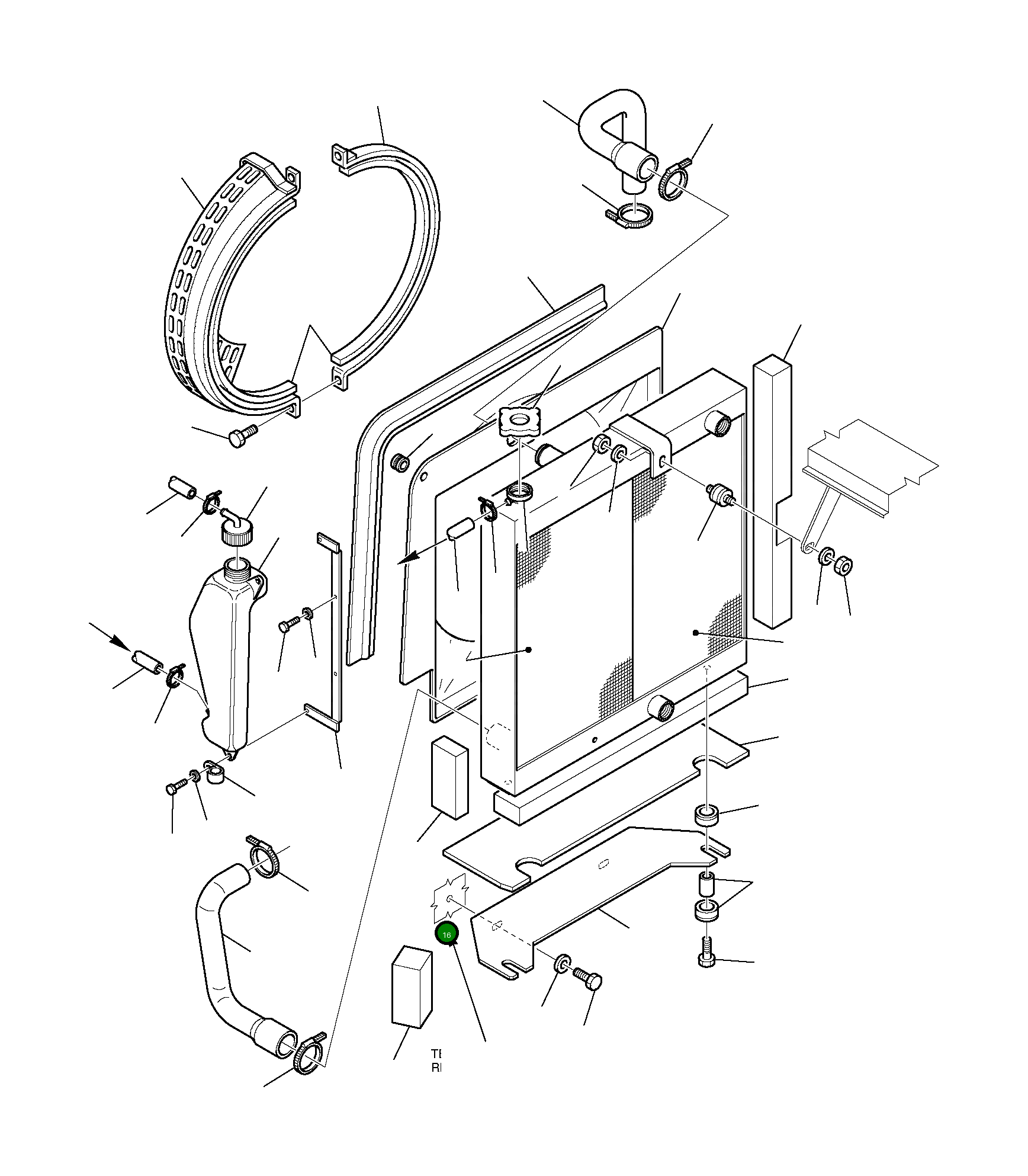 Прокладка 21D-03-11490 Komatsu