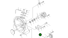 Прокладка 102-10-43161 Komatsu