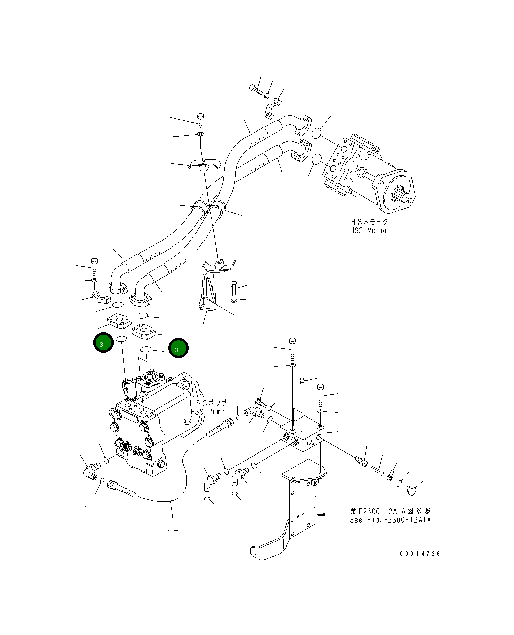 Проставка 17A-49-21411 Komatsu