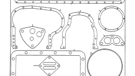 Прокладка 2992766M1 Komatsu