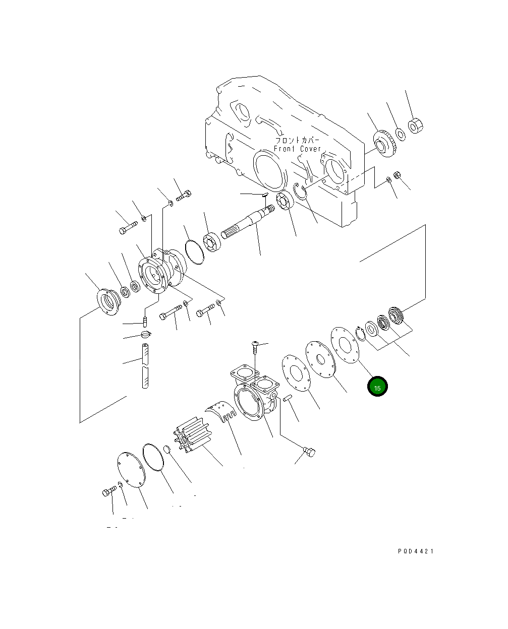 Прокладка KY03494-01790 Komatsu