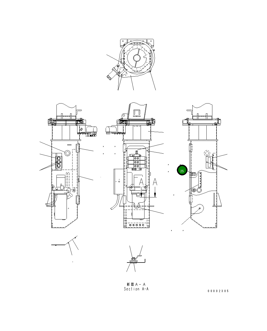 Пружинная шайба MH21710-03002 Komatsu