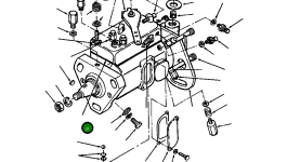 Прокладка 1240 802 H1 Komatsu