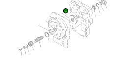 Проставка 26C-19-11320 Komatsu