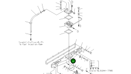 Проставка 154-43-15670 Komatsu