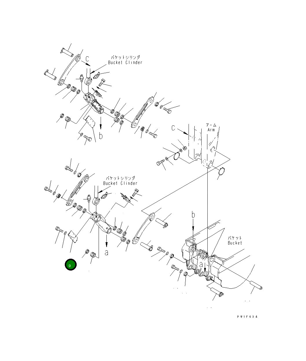 Пластина 21T-70-67461 Komatsu
