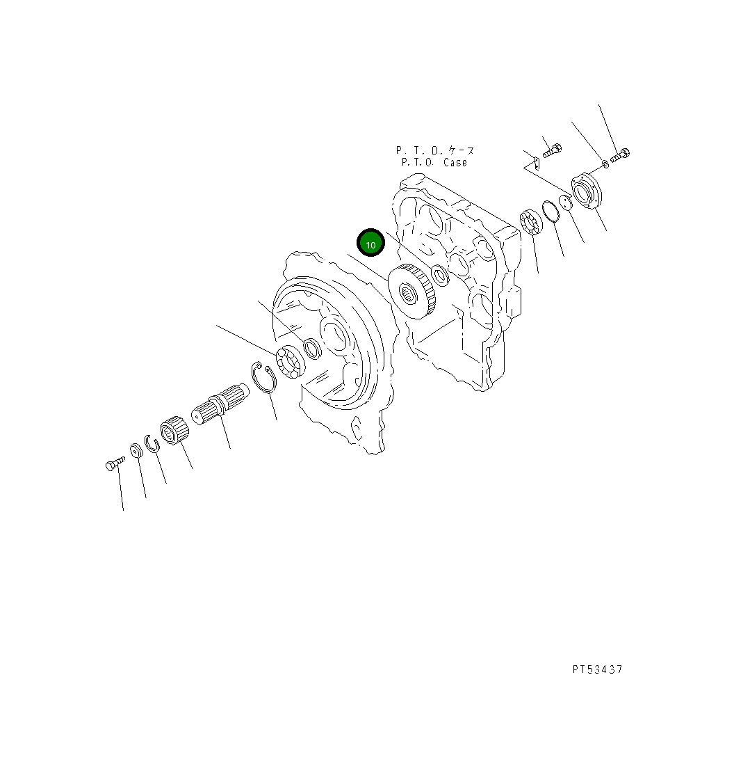 Проставка 26C-19-11320 Komatsu