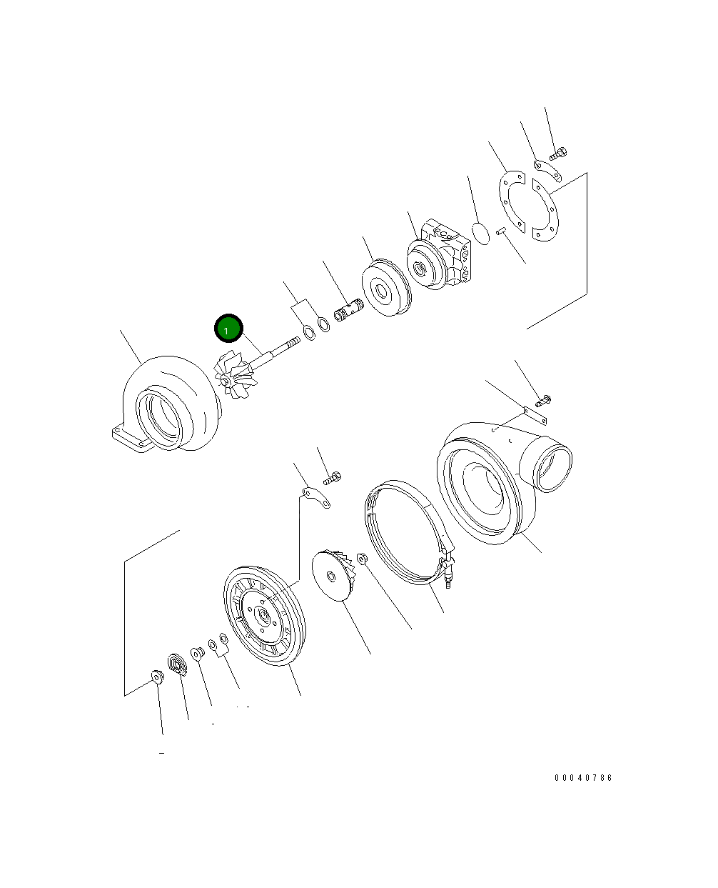Ротор 6505-51-3020 Komatsu