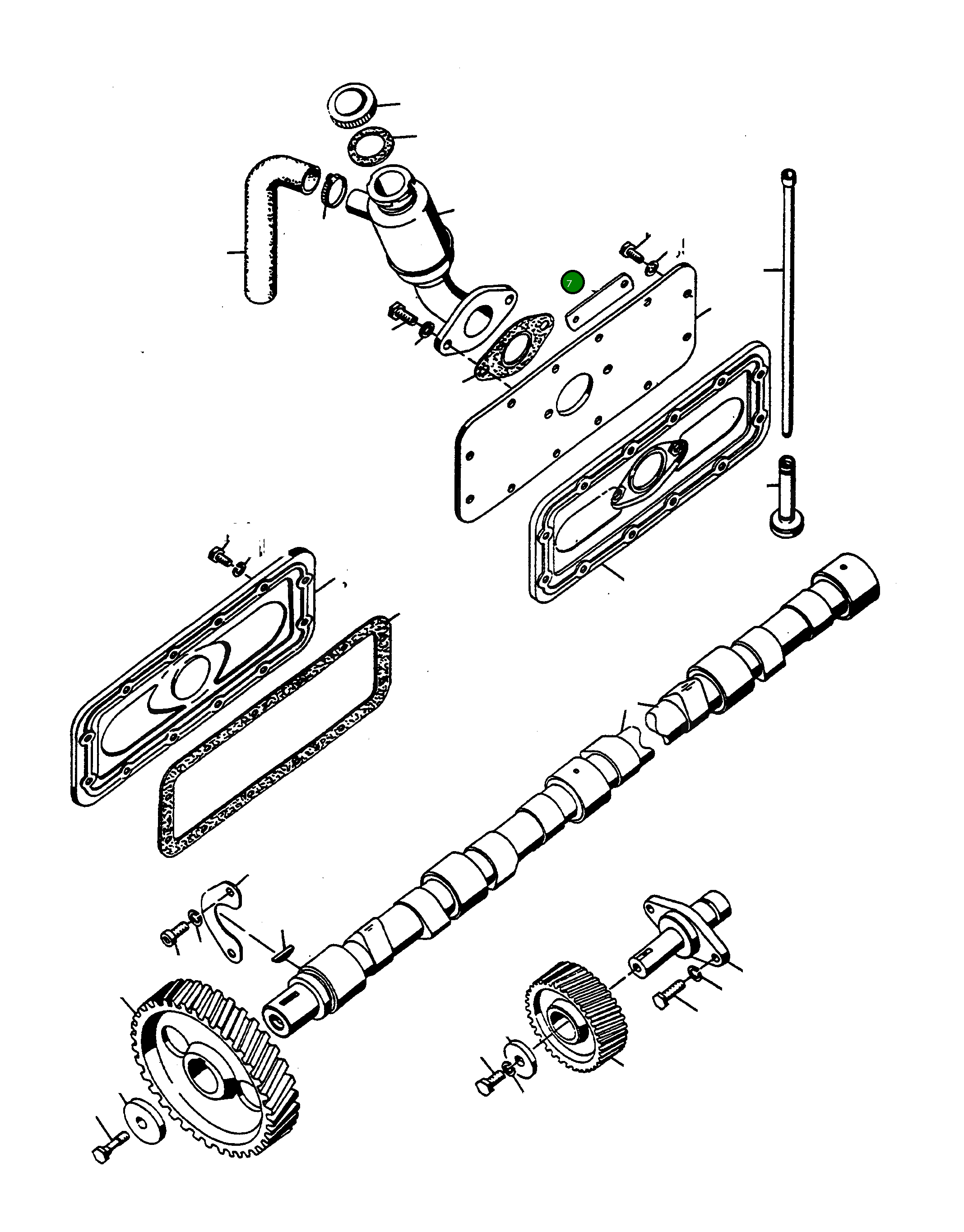 Рейка 2964849M1 Komatsu