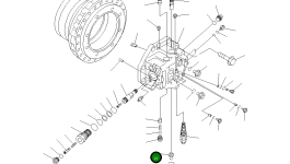 Поршень 706-78-71160 Komatsu
