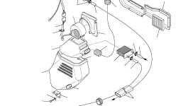 Патрубок впускного воздуха 37A-942-1041 Komatsu