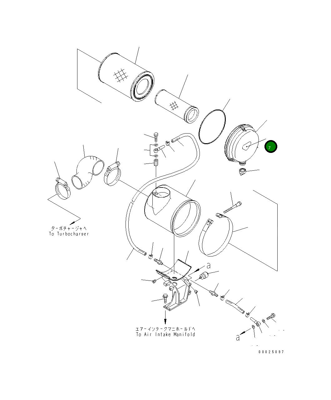 Пластина 600-184-2810 Komatsu